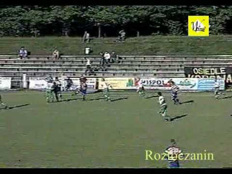 Korona Kielce - Hetman Zamość 0:5 II liga, 44 kolejka, sezon 1999/2000