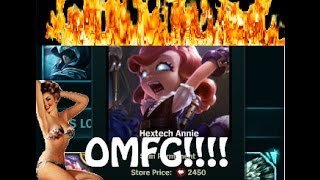AWESOME HEXTECH CASE OPENING $20 LUCKIEST GUY EVER???!!!! WINNER GETS 100RP CARD