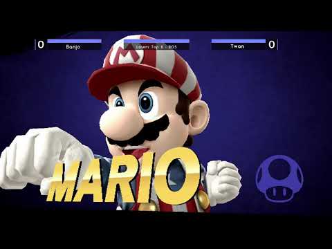 [SNJ5 SSB4 LT8] Banjo (Diddy) vs Twan (Mario)