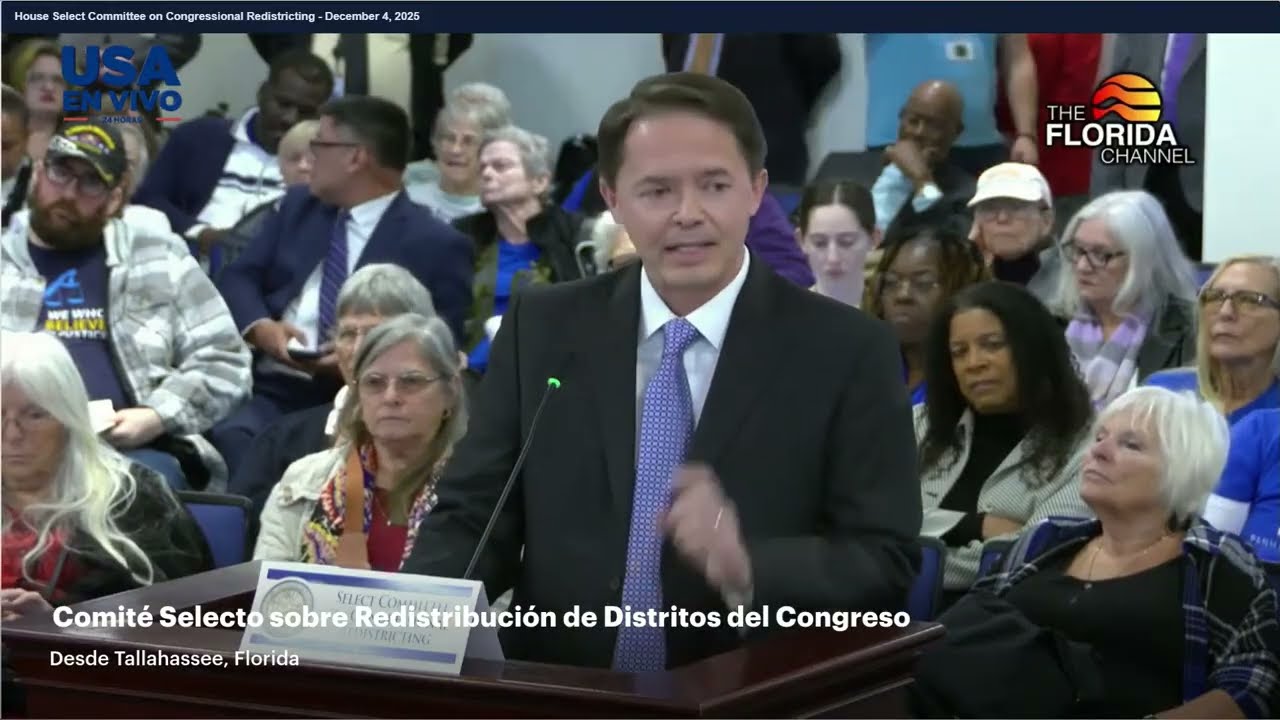 EN VIVO: Comité Redistribución de Distritos del Congreso – ¿Intento Demócrata de Manipular el Mapa?