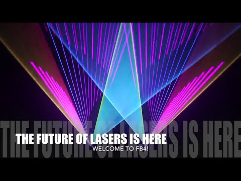 Pangolin FB4 Laser Control Hardware im Einsatz auf Kvant Laser Event