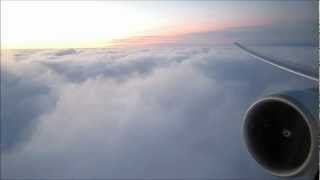 preview picture of video 'Skimming the Clouds - Decent into Germany 2010-12-27'
