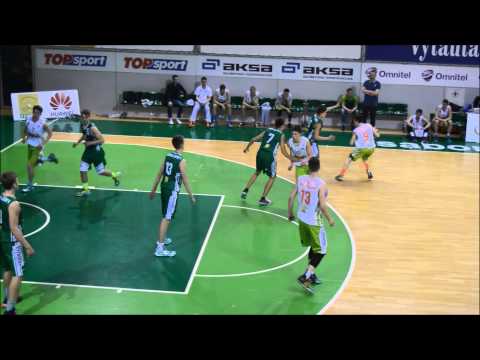 Sabonio krepšinio centras vs KM Aisčiai (1999gim, MKL pusfinalis 2015)