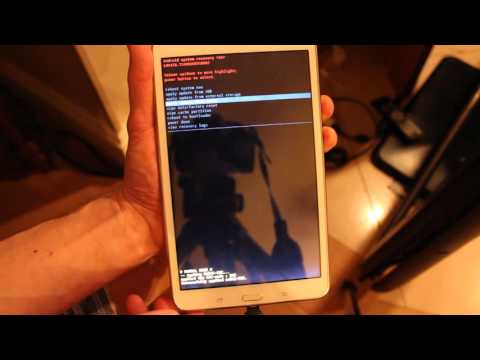 Samsung Galaxy Tab 4 8.0 SM-T330NU Hard Reset Factory Wipe