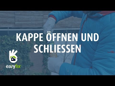 Eazyfix®: holzspachtelmasse öffnen und schließen