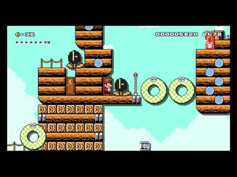 Bowser Jr's Sky Battle (Mario Maker)
