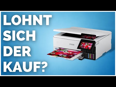 Epson EcoTank ET-8500 - Multifunktionsdrucker im Test [KURZ & KOMPAKT] zusammengefasst