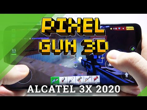 Discover Pixel Gun 3D Performance on Alcatel 3X 2020 - Gameplay