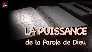 LA PUISSANCE DE LA PAROLE DE DIEU