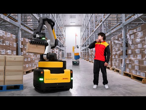 I Spent 24 Hours with Robots in a DHL Warehouse