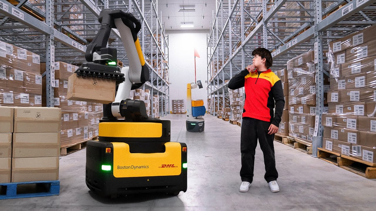 I Spent 24 Hours with Robots in a DHL Warehouse