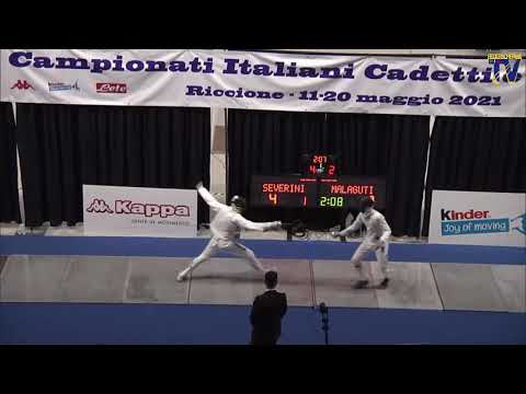 Italian Championships 2021 JME - L4 - Filippo Severini v Marco Malaguti