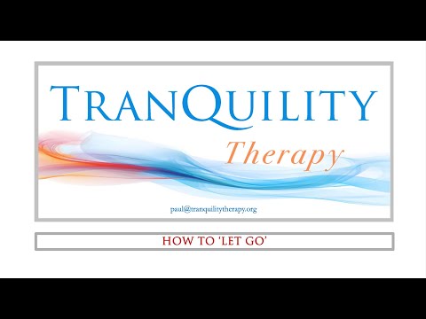 How to 'let go'
