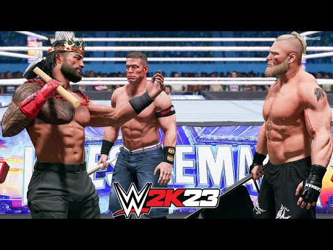 WWE 2K23 LIVE Who Will Dethrone KING Roman Reigns - WWE 2K23 Live Stream #1