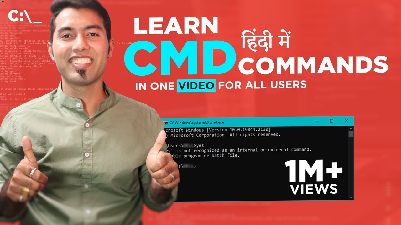 Learn CMD Commands In One Video for all Users in Hindi 2019 | Command Prompt in Hindi