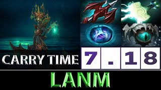张志成 LaNm [Medusa] Support To Carry Time ► Dota 2 7.18