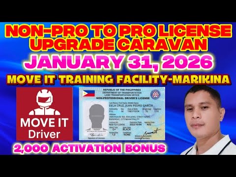 NON-PRO TO PRO LICENSE UPGRADE CARAVAN JANUARY 31,2026 MOVE IT NEW UPDATED