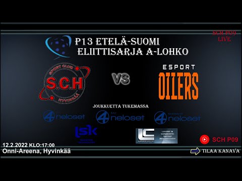 Eliittisarja P13 SCH Tornadot - Oilers Black 12.2.2022