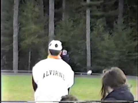 Alvirne Broncos High School soccer game, Oct 5, 1993.