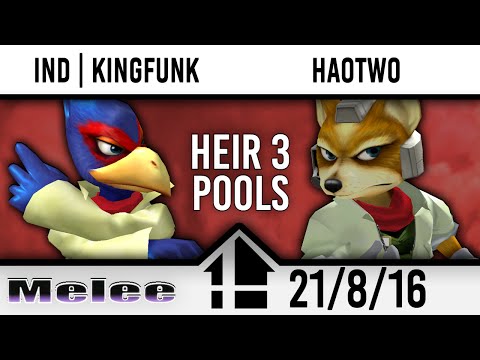 Heir 3 Pool B - IND | KingFunk (Falco) vs HaoTwo (Fox)