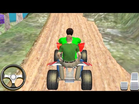 ATV Mountain Bike Taxi Racing Game - ATV Bike Game - Android Gameplay