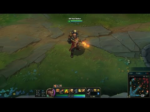 New Gangplank Rework - In Game Preview - PBE Server - 5.14 Patch - League Of Legends