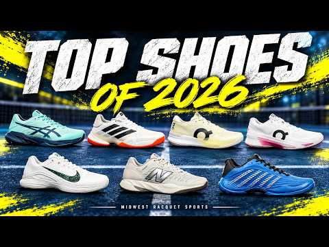 Top Tennis Shoes of 2026 at Midwest Racquet Sports