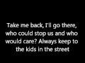 Kids in the Street - The All-American Rejects (lyrics)