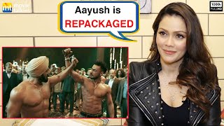 Waluscha De Sousa is Excited to watch Aayush Sharma more than Salman Khan | Antim | Interview video