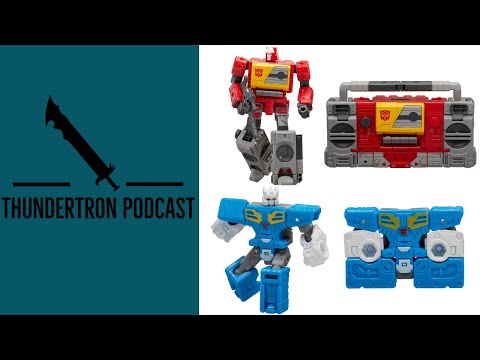 Thundertron Podcast: Transformers Studio Series 86 Voyager Class Blaster & Eject Revealed (Thoughts)