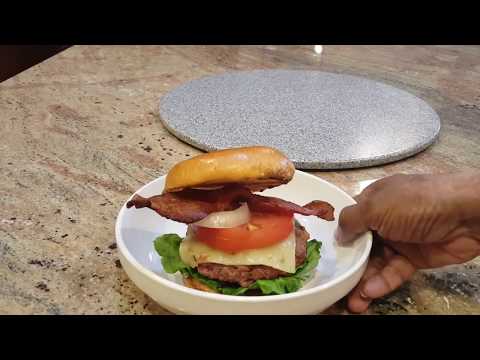 Green Chili Bison Burgers / Bison Burger Recipe