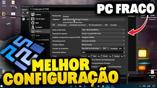 MELHOR CONFIGURAÇÃO do PCSX2 para PC FRACO 2025 ATUALIZADO