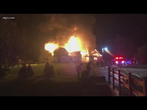 Clarence Center house fire