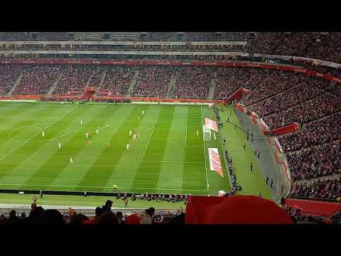 Mecz Polska - Węgry, stadion narodowy, widok sektor g17 rząd 26 miejsce 816