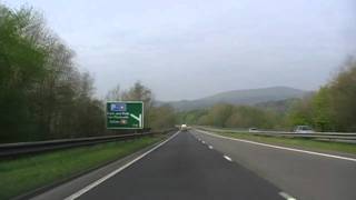 preview picture of video 'Driving On The A38 From Dean Prior To Ivybridge, Devon, England 22nd April 2011'