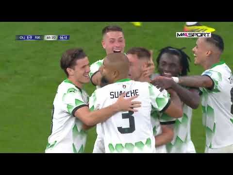 OLIMPIJA vs RIJEKA 5:0 (uzvratna utakmica, play-off, Uefa Konferencijska liga 24/25)