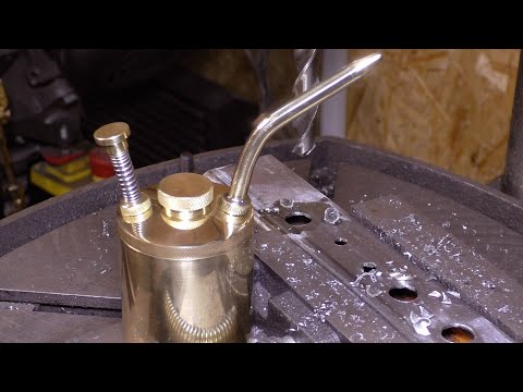 Make Oil can from brass