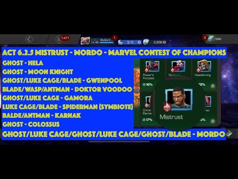 Act 6.2.5 Mistrust - Boss Mordo - MCOC Marvel Contest of Champions