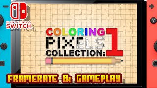 Coloring Pixels: Collection 1 - (Nintendo Switch) - Framerate & Gameplay