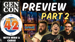 Gen Con Preview (Part 2) With The Full 42 | WHISKEY WEDNESDAY LIVE @ 8!