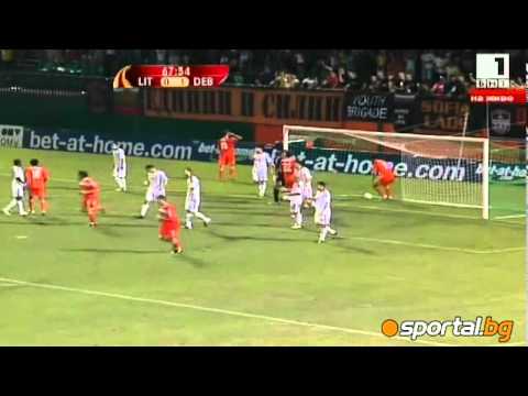 26.08.2010: PFC Litex 1-2 Debrecen VSC (Europa League)