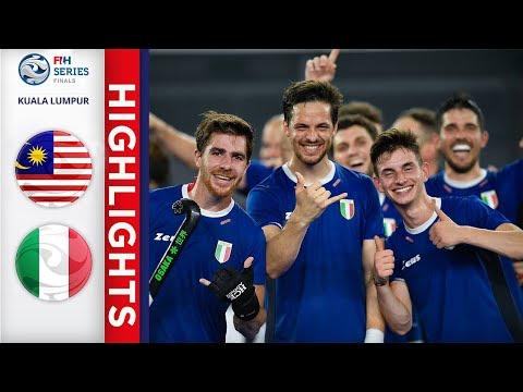 Malaysia v Italy | Men's FIH Series Finals Highlights