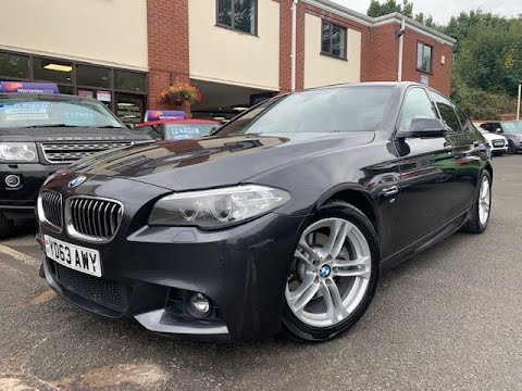 2013 63-Reg BMW 520d M-Sport Auto, GREAT SPEC,SAT NAV,HEATED LTHR,FSH £5995