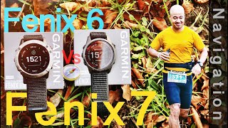 Garmin Fenix 7 Vs Garmin Fenix 6 | Navigation | Maps | Trail/Hike/Ultra Running | Battery life | GPS