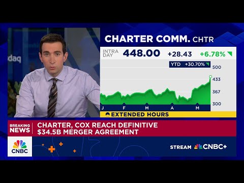 Charter, Cox reach definitive $34.5 billion merger agreement