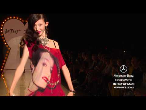 BETSEY JOHNSON - MERCEDES-BENZ FASHION WEEK SPRING 2012 COLLECTIONS