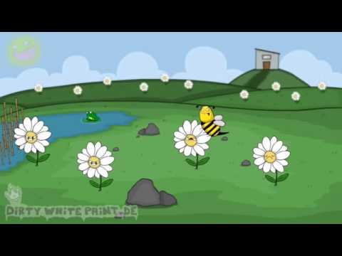 Ich bin eine Biene ich bestäube dich