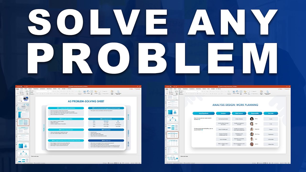 A step-by-step guide to problem solving