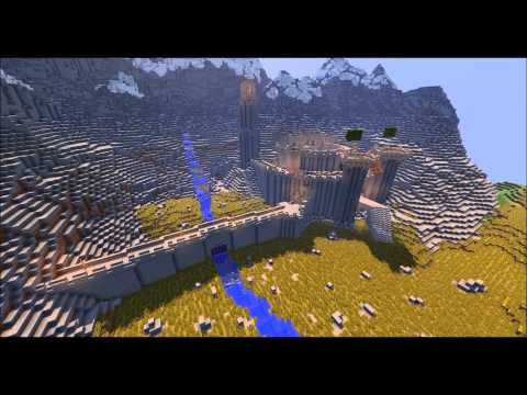 Minecraft cinematic - Helm's Deep (Hornburg)