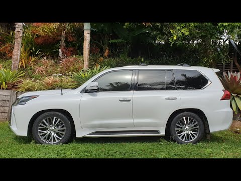 Lexus LX Active Height Control Explained/Demo